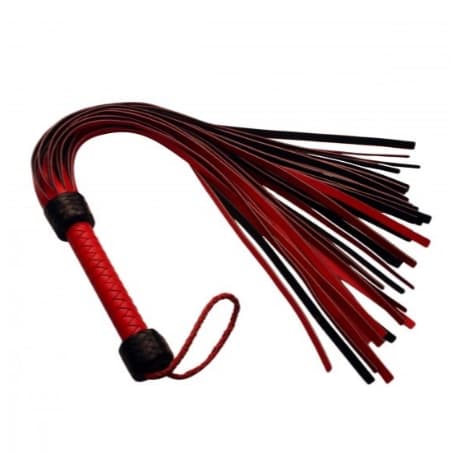 Barbed Wire Leather Cord Flogger